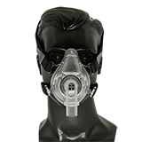 Máscara Facial COMFO Apneia / CPAP / BIPAP - Ventilada - Similar Resmed FFM / Comfort Gel