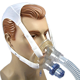 Circuito CPAP - Máscara, Traqueia, Conector, Fix. Tecido, Válvula PEEP Circuito CPAP - Máscara, Traqueia, Conector, Fix. Tecido, Válvula PEEP