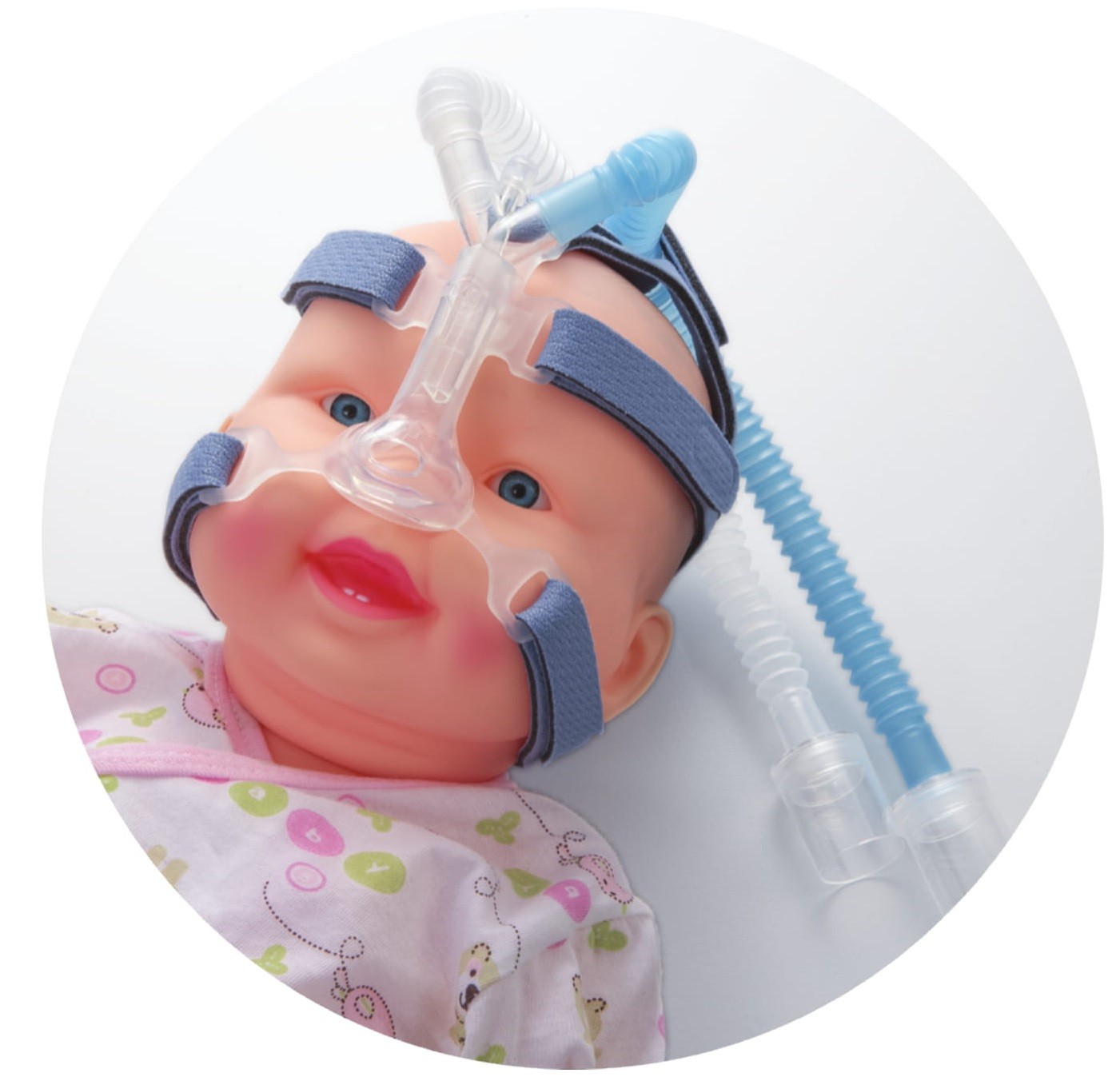 Máscara CPAP Nasal Infantil Ramo Duplo